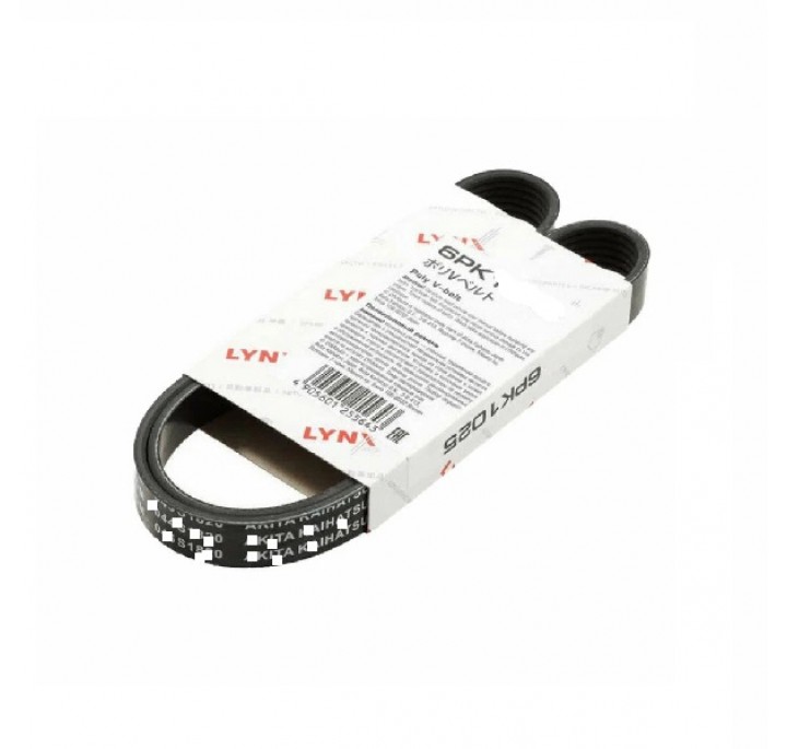 6PK1195 Ремень поликлиновой LYNXauto EPDM, Power Max