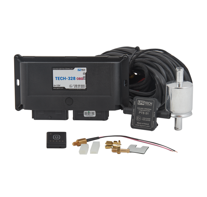 Комплект ГБО LPGTECH 328 OBD 8 цил.,(без ред., без форсунок)