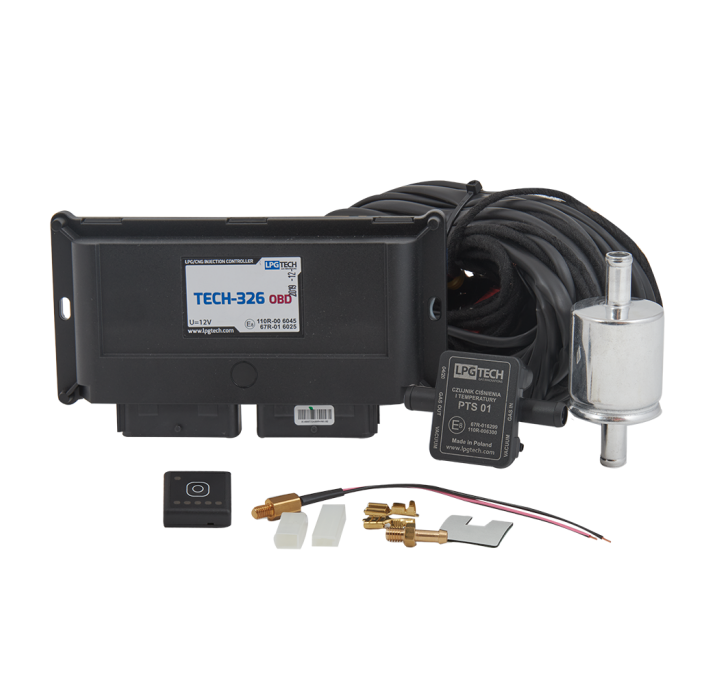 Комплект ГБО LPGTECH 326 OBD 6 цил.,(без ред., без форсунок)