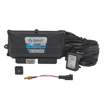 Комплект ГБО ZENIT BLACK BOX OBD эмулятор 8 цил электроника