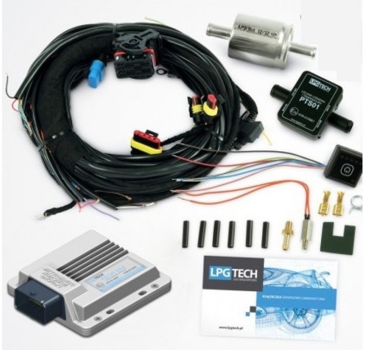 Комплект ГБО LPGTECH 104 4 цил.,без ред, без форсунок