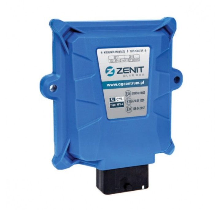 Контроллер впрыска газа ZENIT BLUE BOX 4 ЦИЛИНДРА